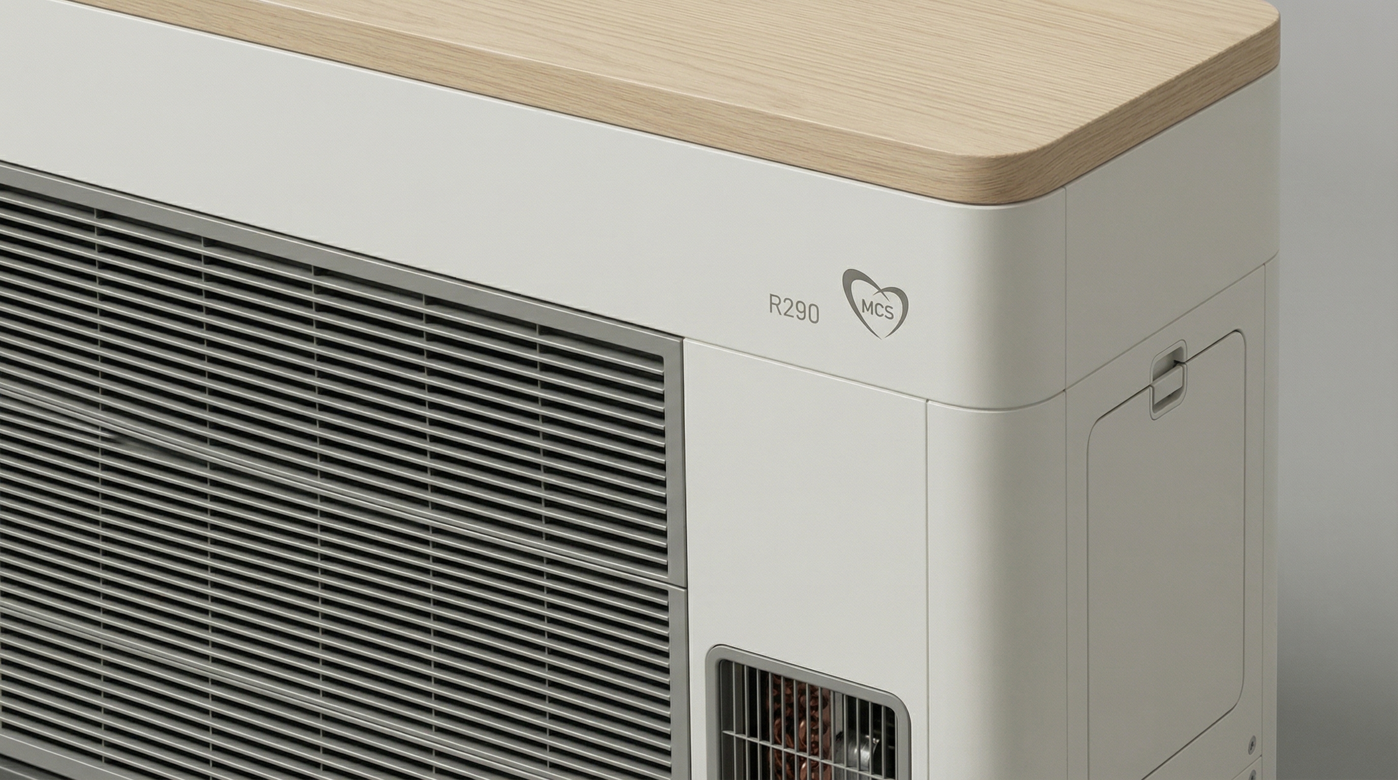 Tureva heat pump — detail