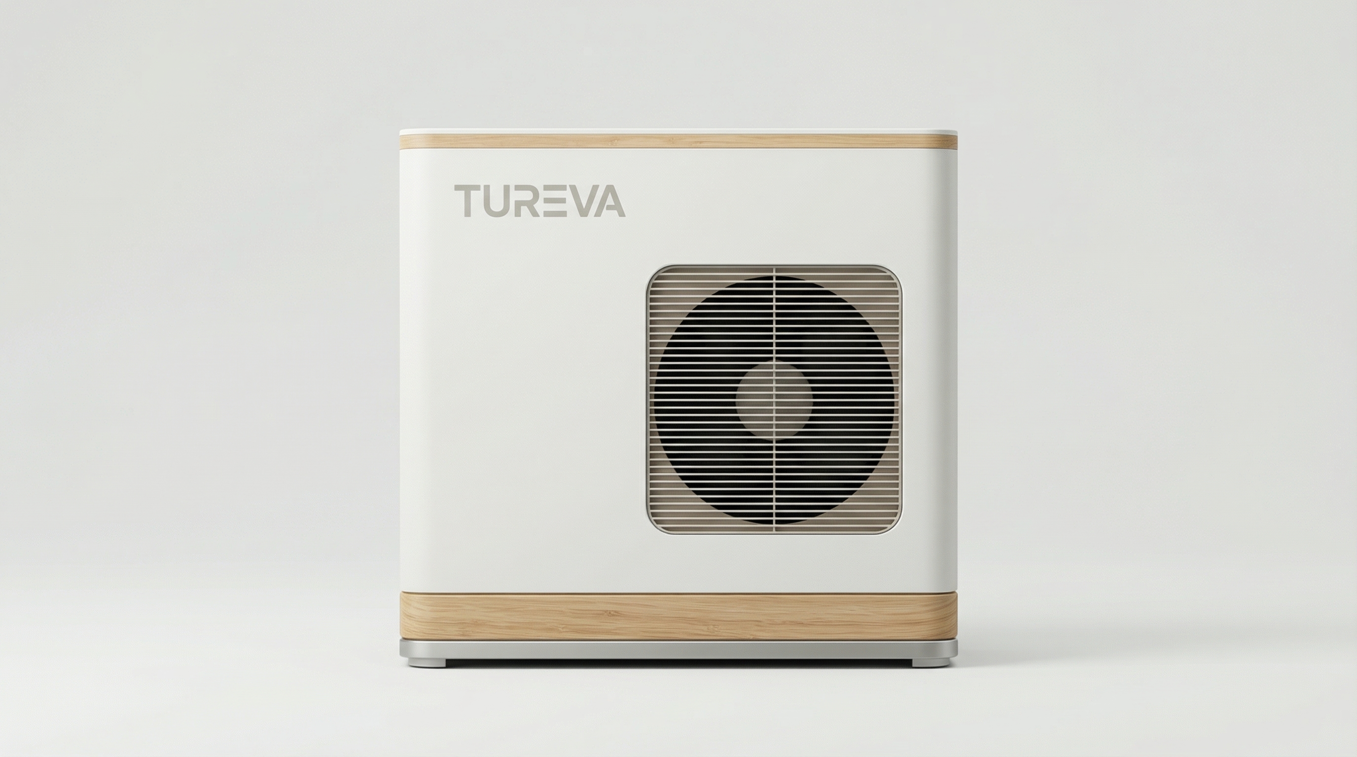 Tureva system — heat pump, AI hub, and Tureva OS tablet